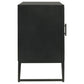 Riddell - 3-Door Accent Cabinet - Black