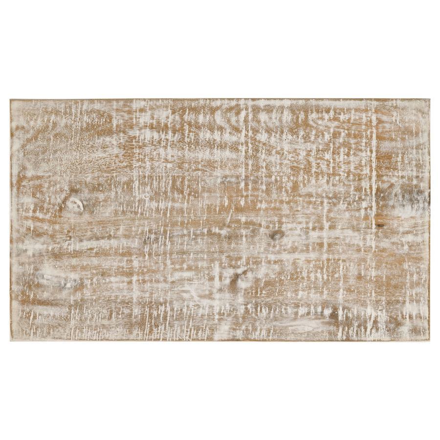 Mariska - 3-Drawer Wooden Accent Cabinet - White Distressed