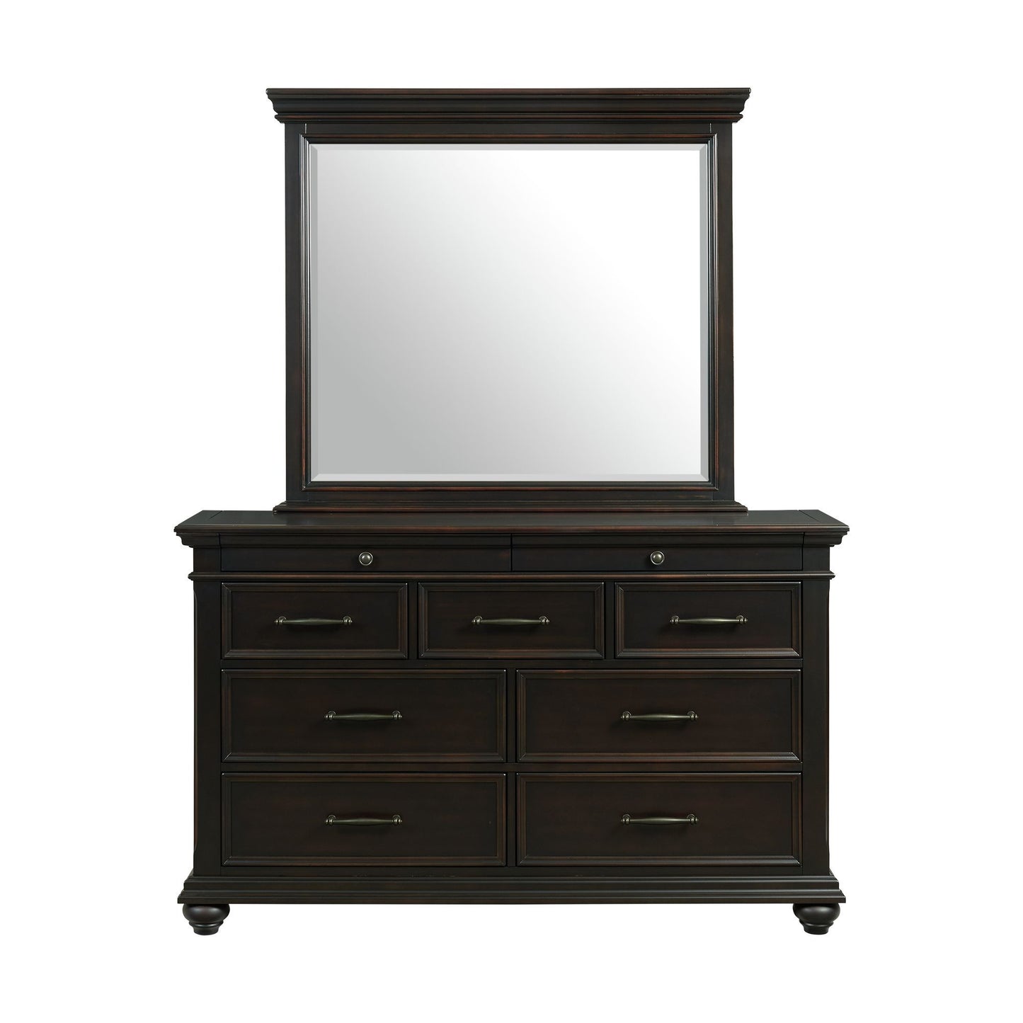 Slater - 9-Drawer Dresser With Mirror
