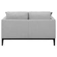 Apperson - Cushioned Back Loveseat - Light Gray