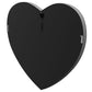 Aiko - Heart Shape Wall Mirror - Silver