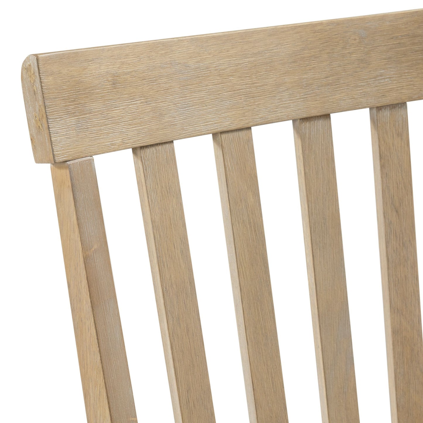 Lakeview - Slat Back Side Chair (Set of 2) - Natural Finish