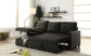 Hiltons - Sectional Sofa - Charcoal Linen