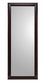 Phoenix - Rectangular Standing Floor Mirror - Black