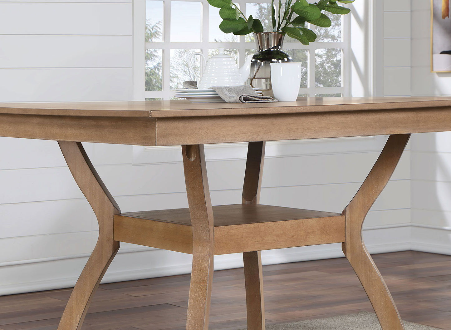 Upminster - Counter Height Table - Natural Tone