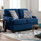 Waldstone - Loveseat - Navy