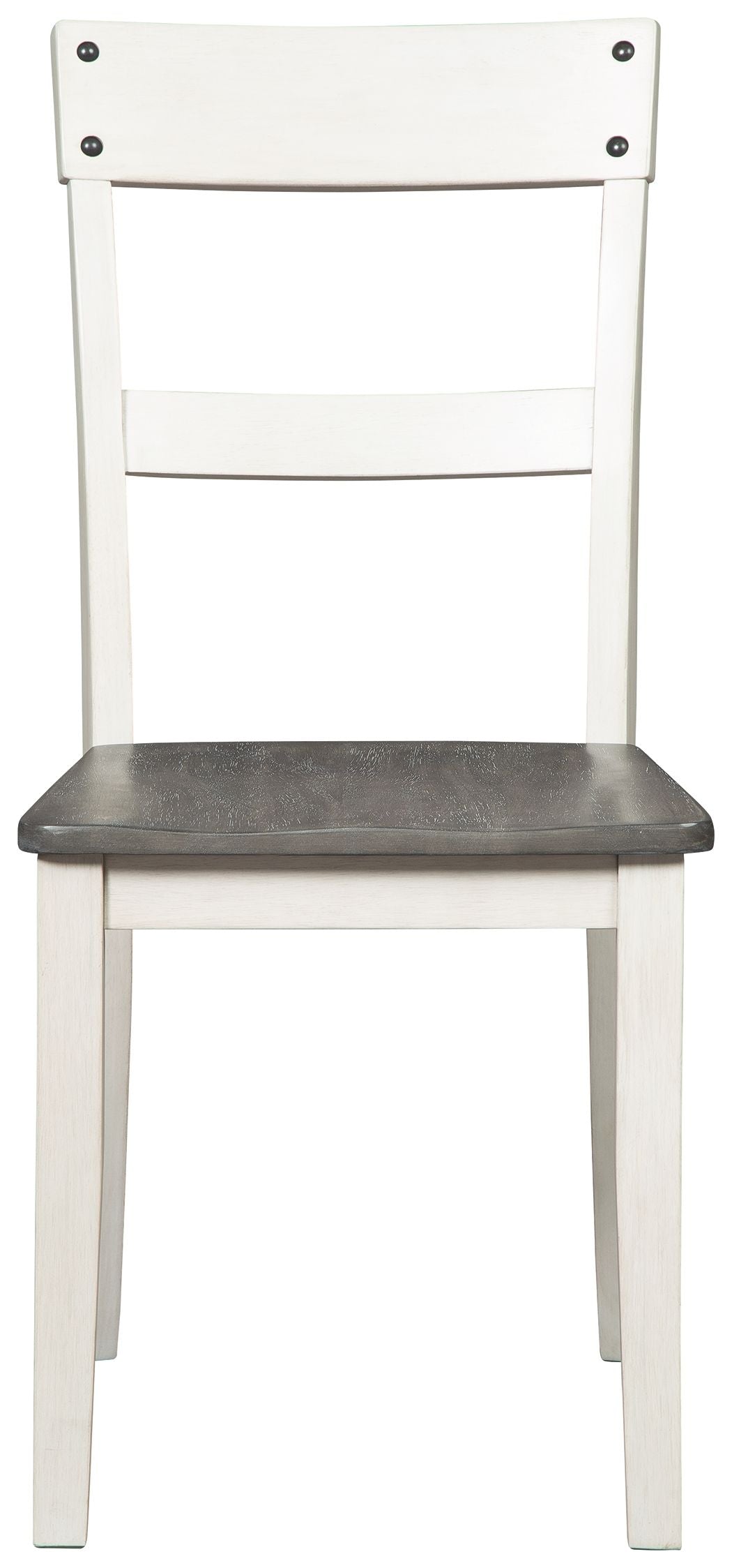Nelling - White / Brown / Beige - Dining Room Side Chair (Set of 2)
