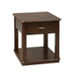 Wallace - End Table - Dark Brown