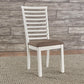 Brook Bay - Upholstered Ladder Back Side Chair - White