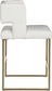 Caleb - Counter Stool with Gold Legs (Set of 2)