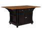 Slater - 2-Drawer Kitchen Island With Drop Leaves