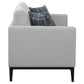 Apperson - Cushioned Back Loveseat - Light Gray