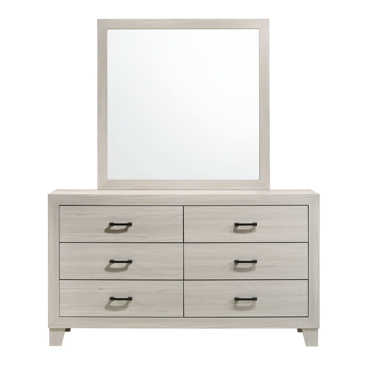 Makayla - Dresser and Mirror - Natural