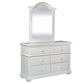 Summer House - 6 Drawers Dresser & Mirror - White